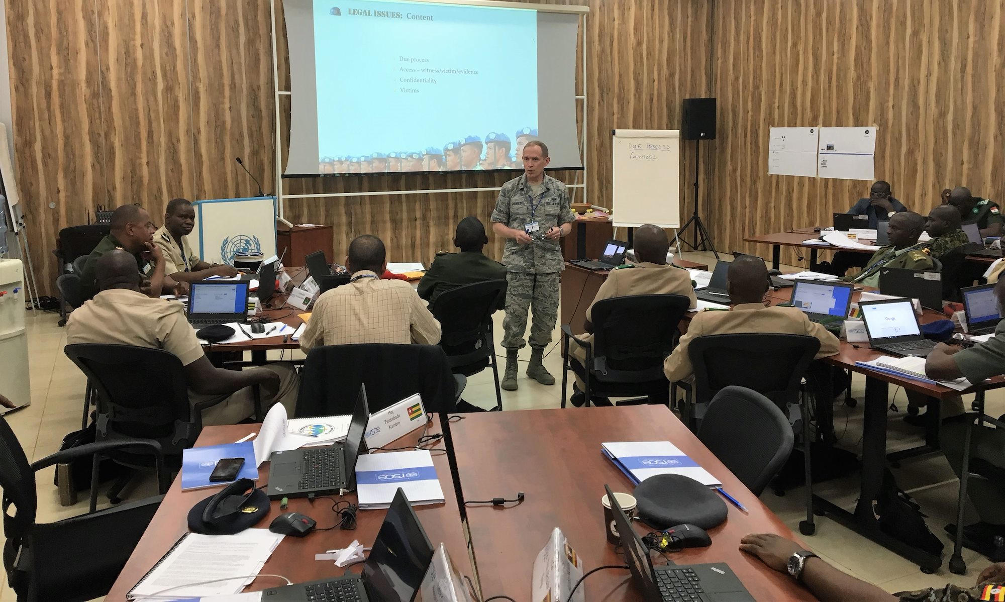 DoD, U.N. Hold Inaugural Training for Peacekeeping Investigators