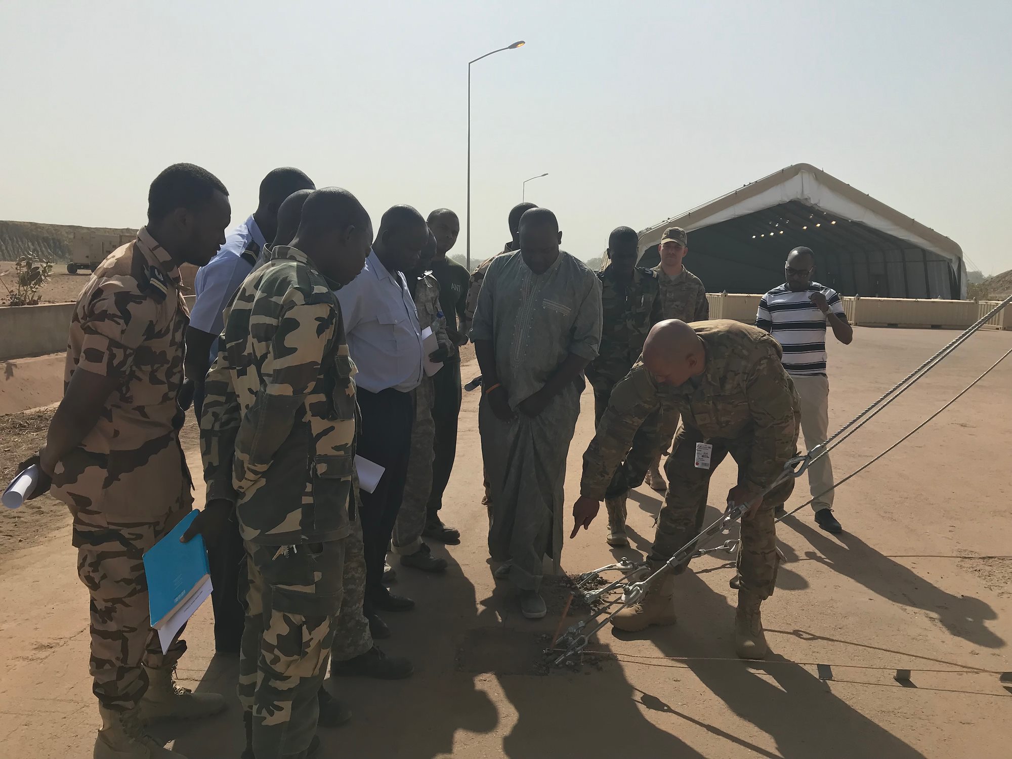 635th MMS Assists Chadian Air Force to overcome windstorm damage to aircraft