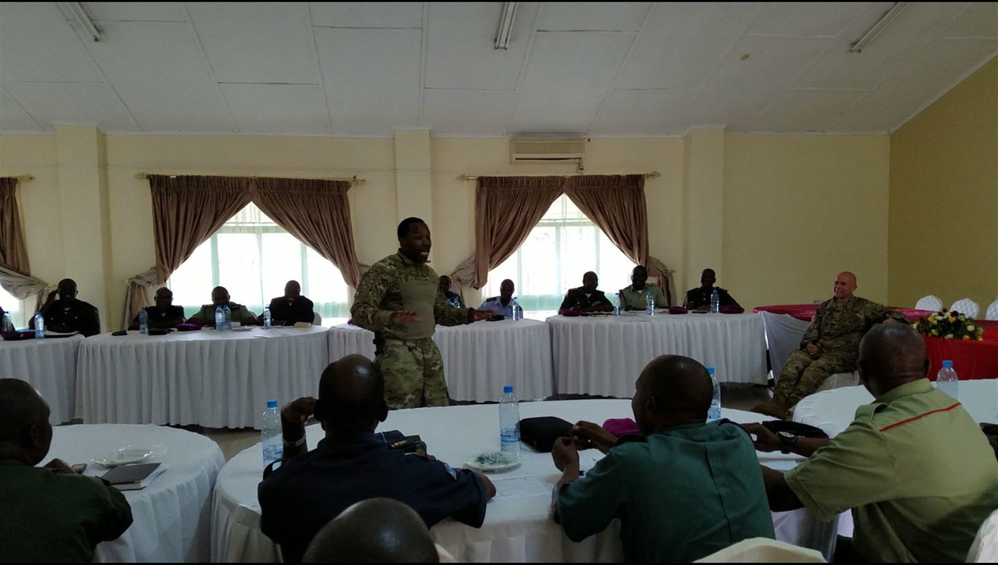 Zambia Defense Force, U.S. Army Africa chaplains discuss deployment cycle support, combat stresses