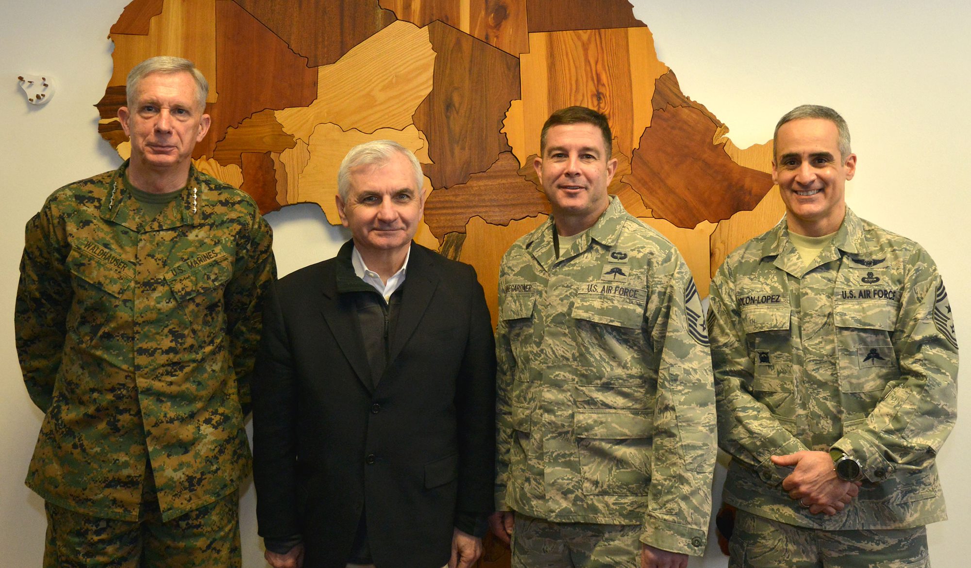 U.S. Senator Jack Reed Visits AFRICOM
