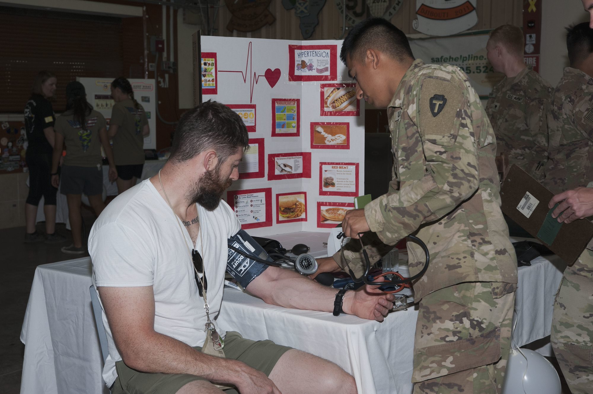 Expeditionary Medical Facility Health Fair