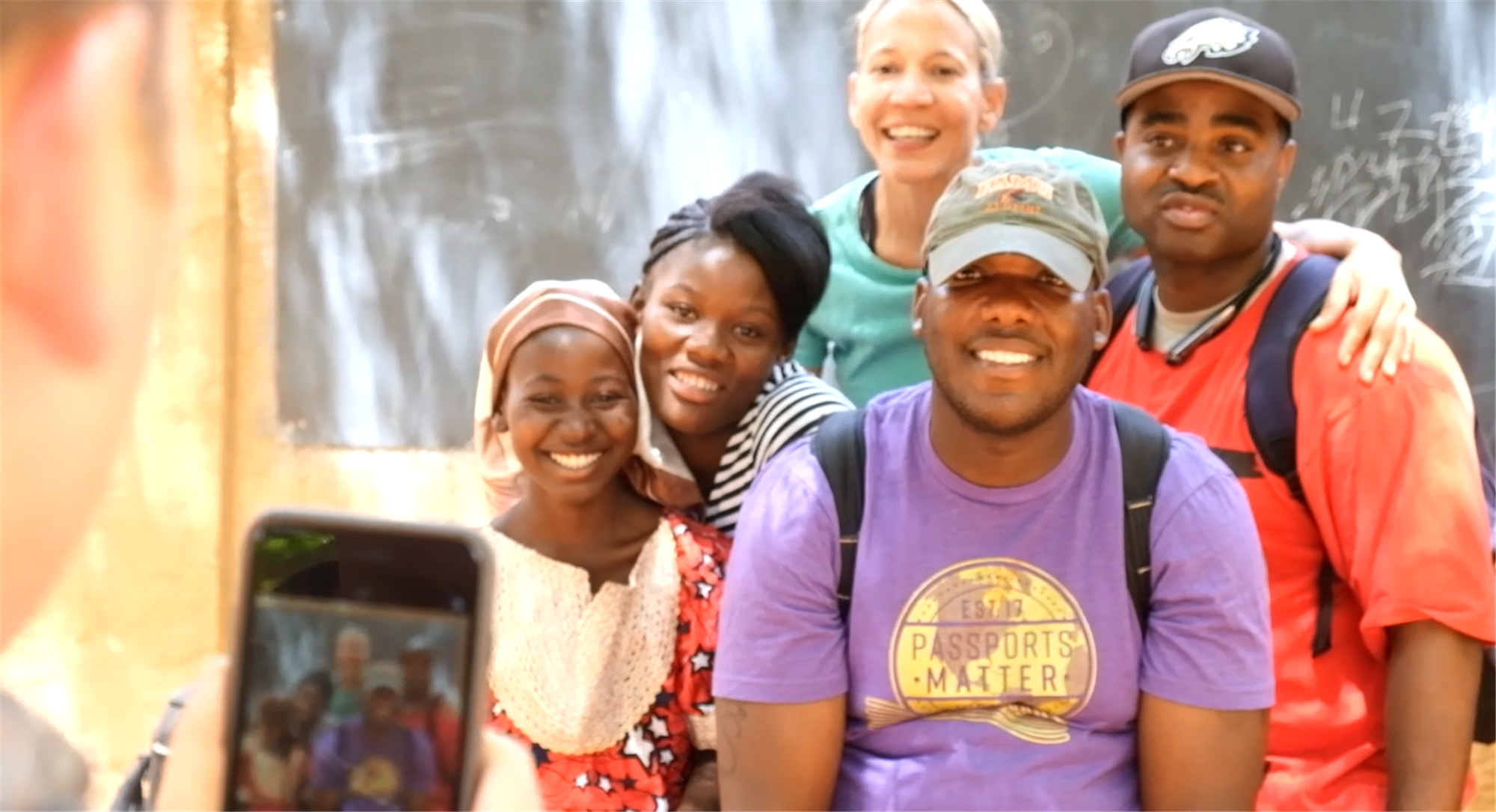 Flintlock 2018 military personnel visit orphanage near Niamey