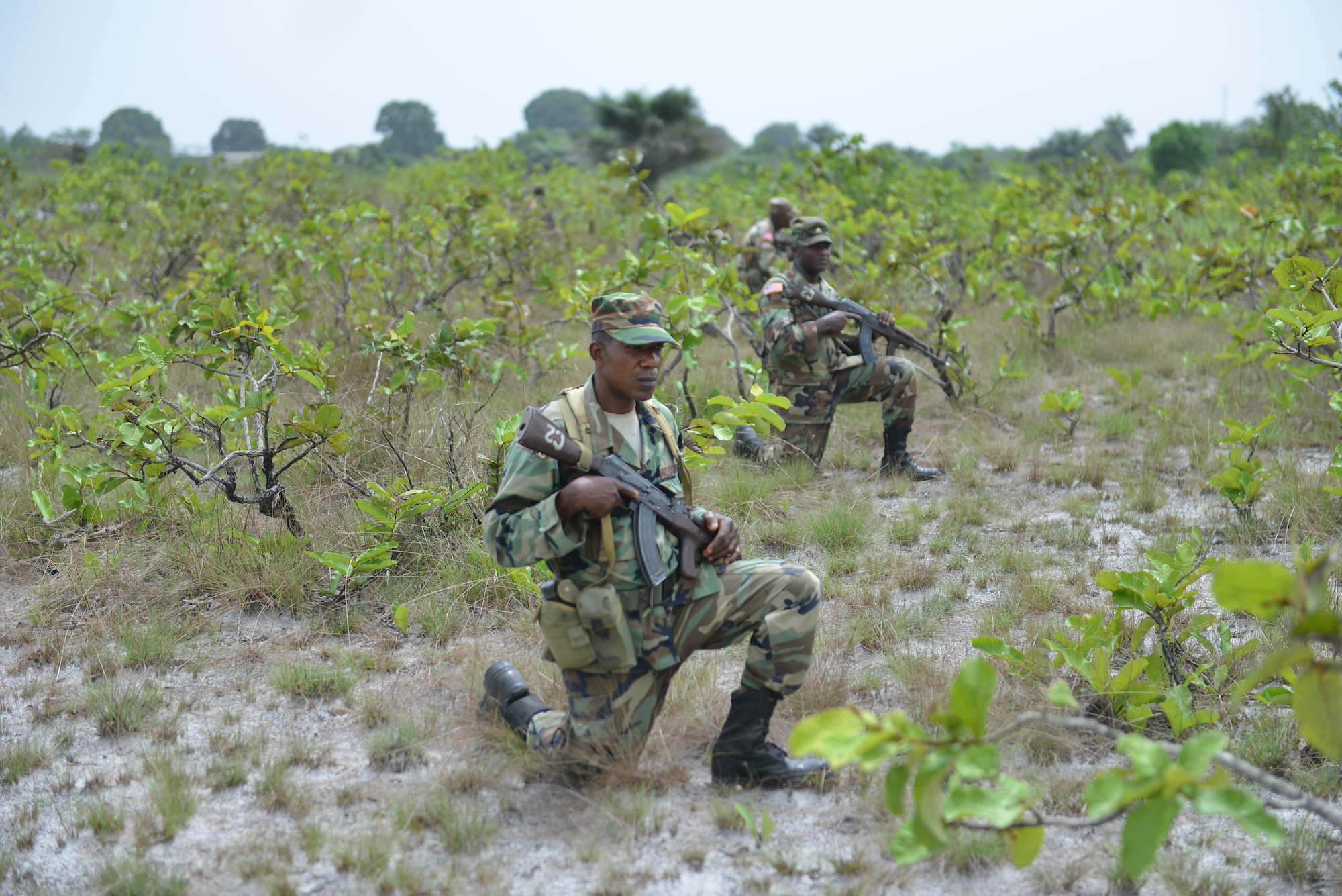 AFRICOM senior enlisted leader visits with Armed Forces of Liberia leadership; observes NCO development 