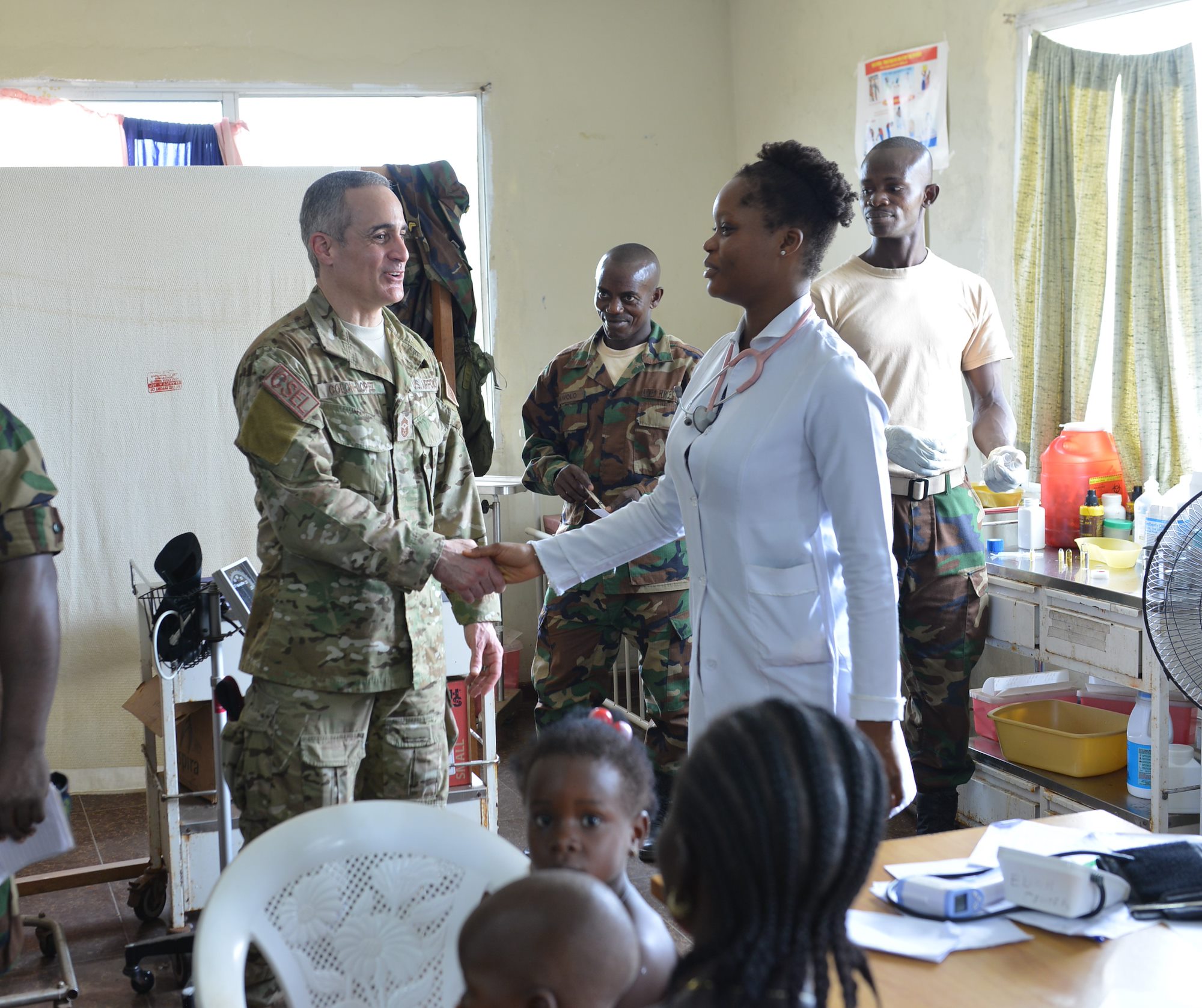 AFRICOM senior enlisted leader visits with Armed Forces of Liberia leadership; observes NCO development 