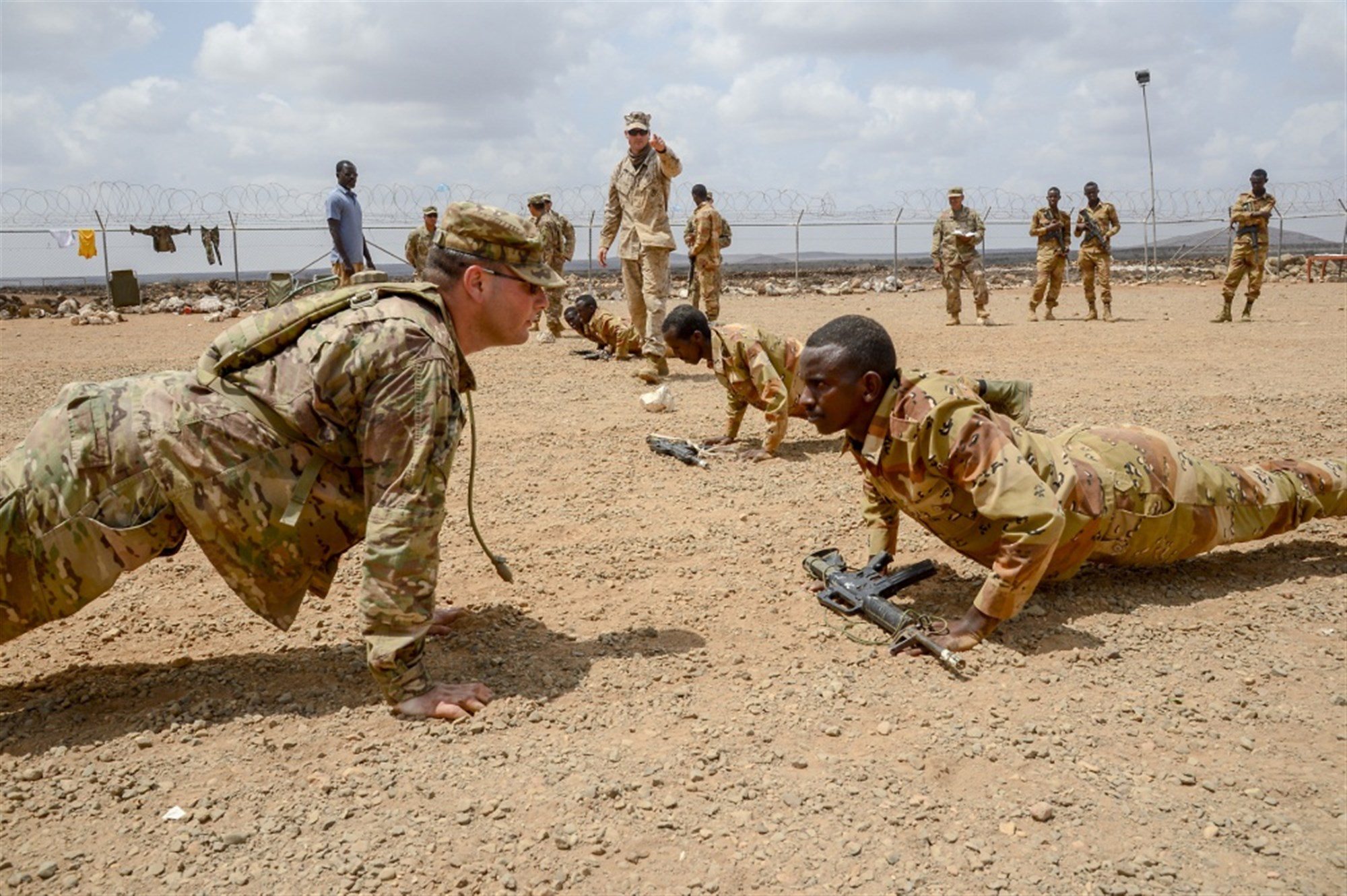 CJTF-HOA trains historic Djiboutian Army Rapid Intervention Battalion