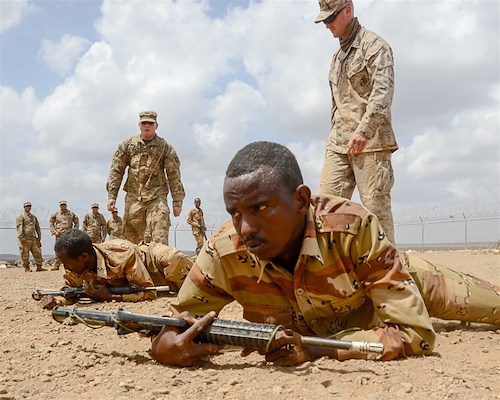 CJTF-HOA trains historic Djiboutian Army Rapid Intervention Battalion