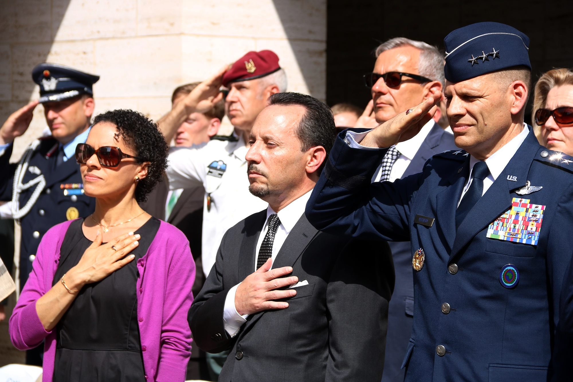 Memorial Day ceremony conducted in North Africa