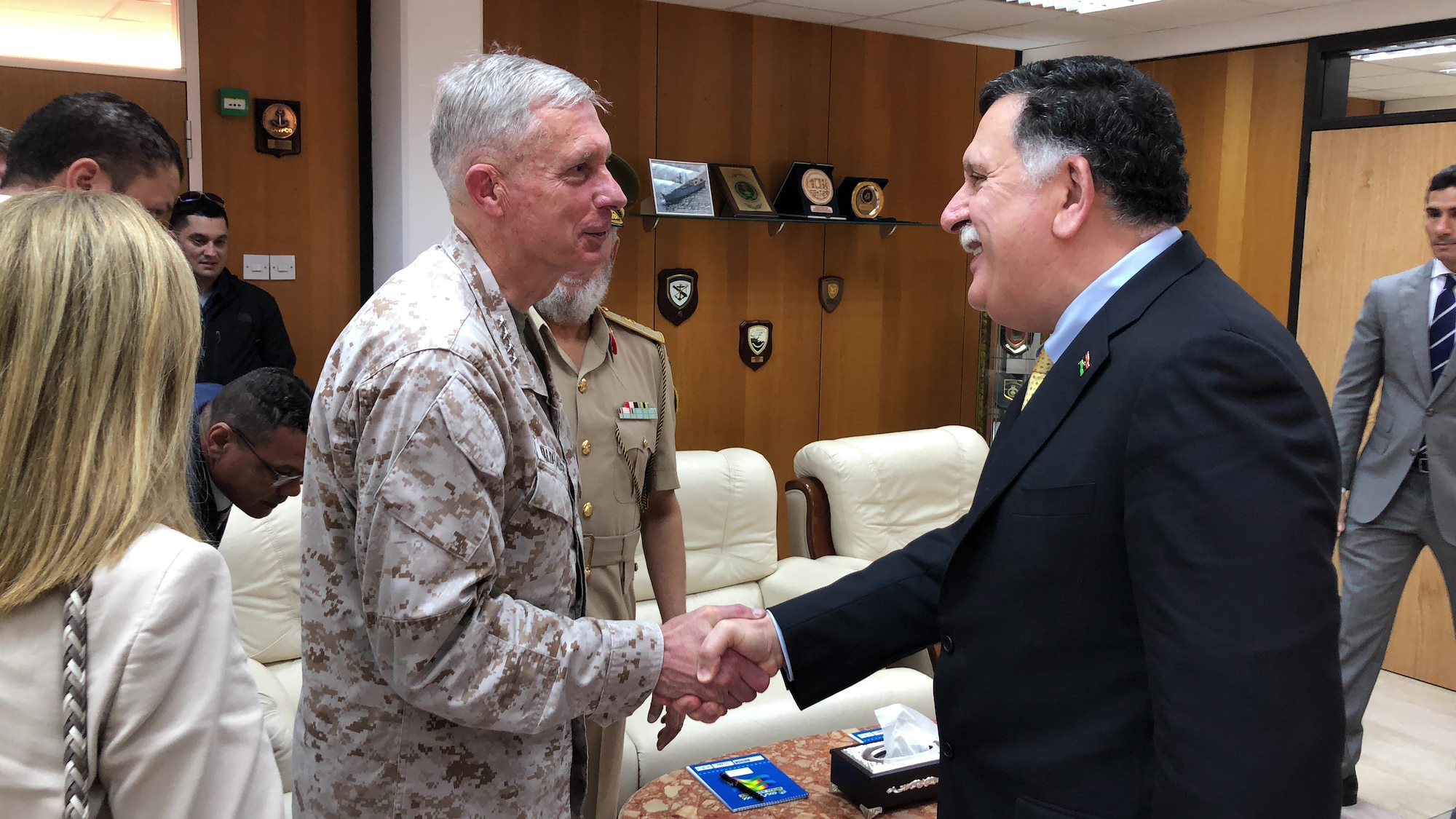 U.S., Libyan Officials Meet in Tripoli 