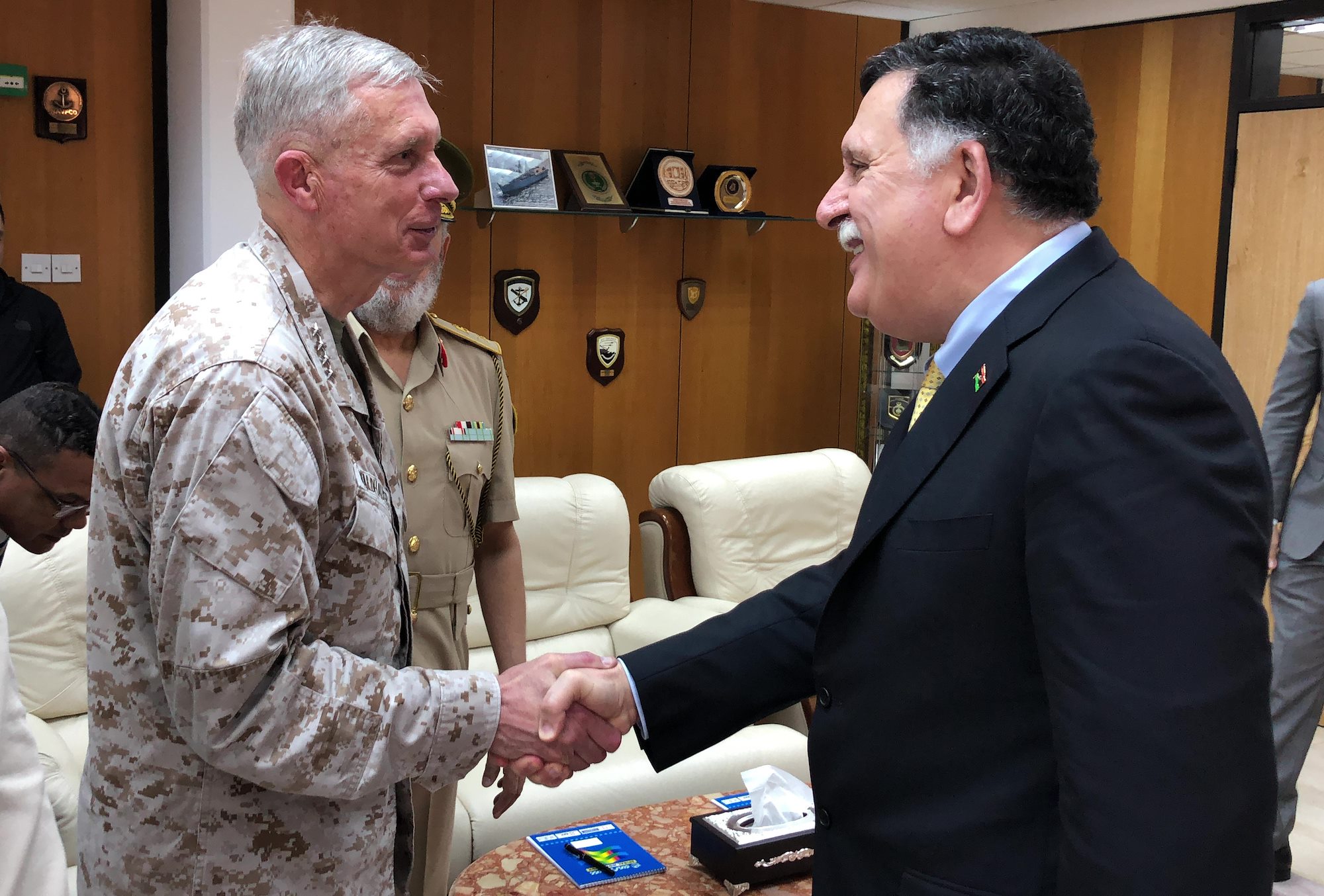 U.S., Libyan Officials Meet in Tripoli