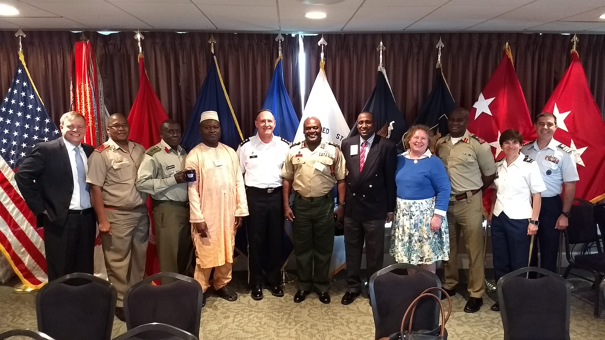 African military legal experts participate in "law of armed conflict" conference