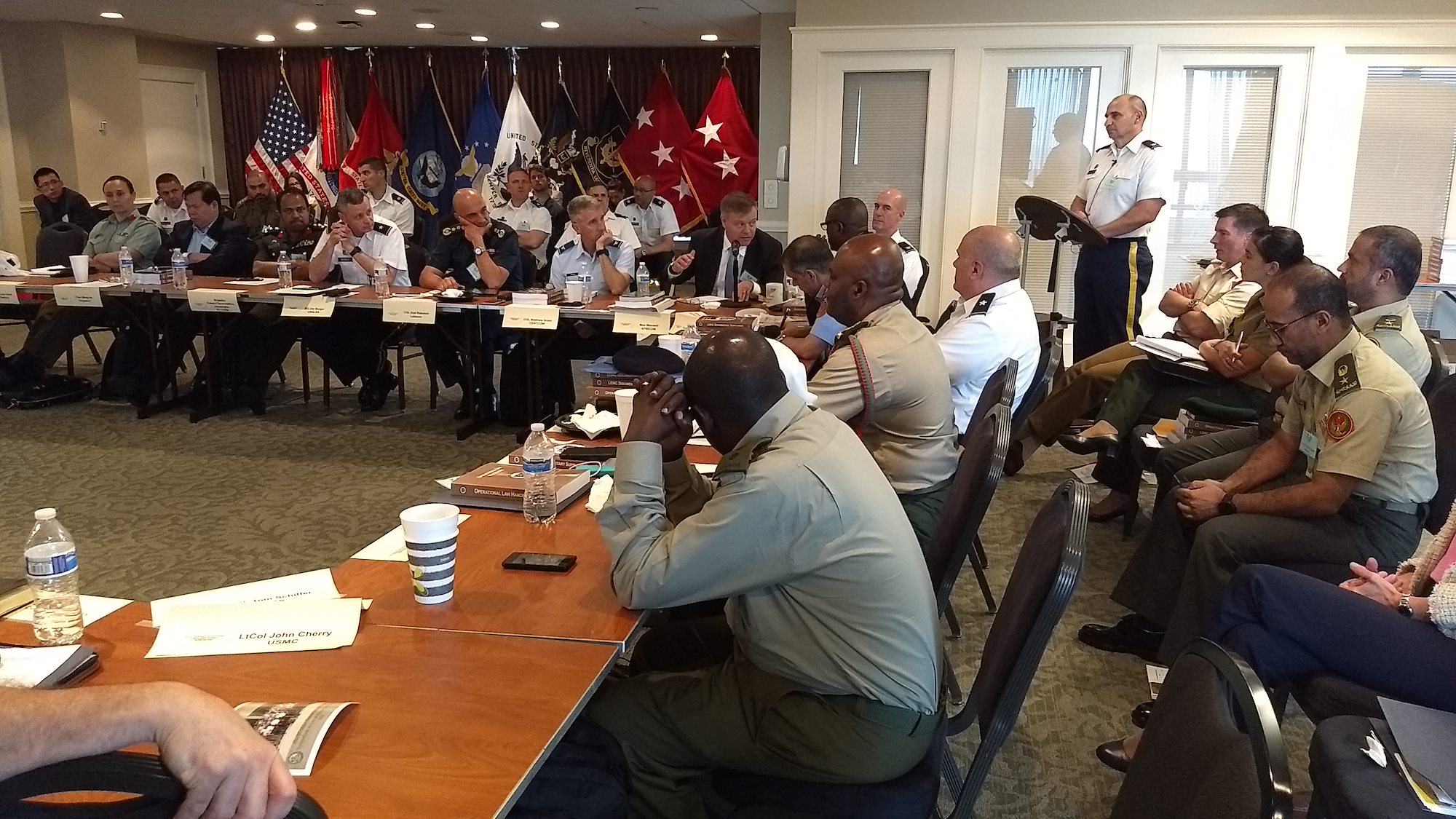 African military legal experts participate in "law of armed conflict" conference