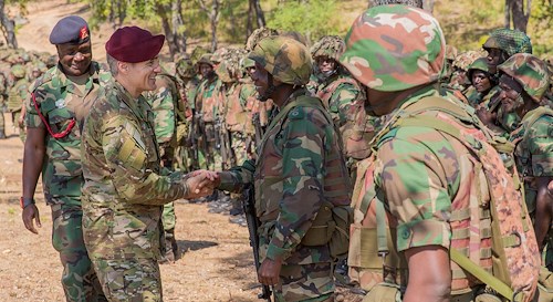 AFRICOM Command Senior Enlisted Leader Visits Malawi