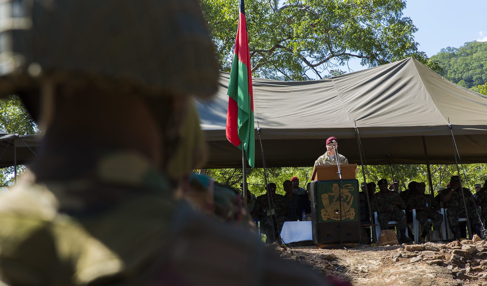 AFRICOM Command Senior Enlisted Leader Visits Malawi