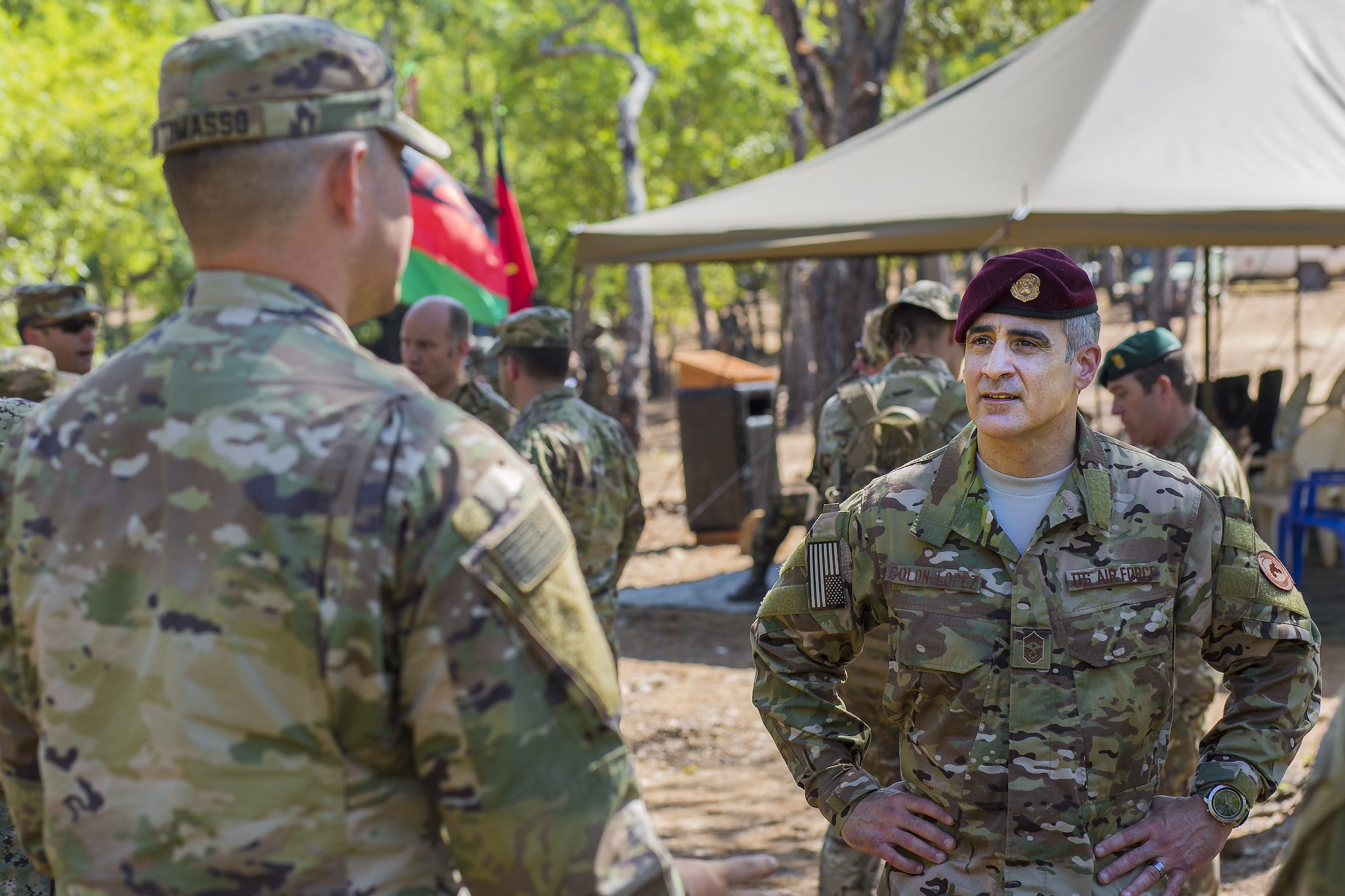 AFRICOM Command Senior Enlisted Leader Visits Malawi