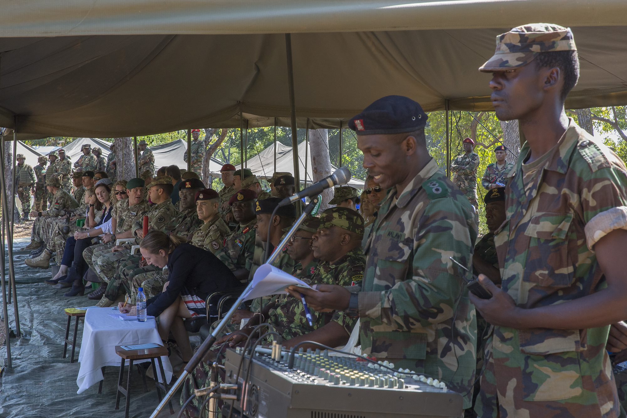 AFRICOM Command Senior Enlisted Leader Visits Malawi
