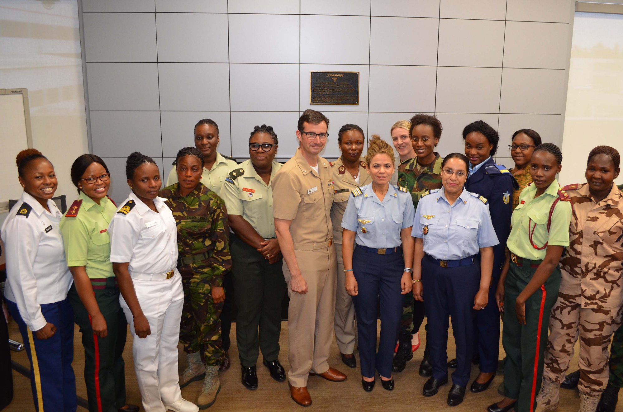 SPAWAR Provides Unique Perspective for USAFRICOM Women’s Military-to-Military Engagement Program