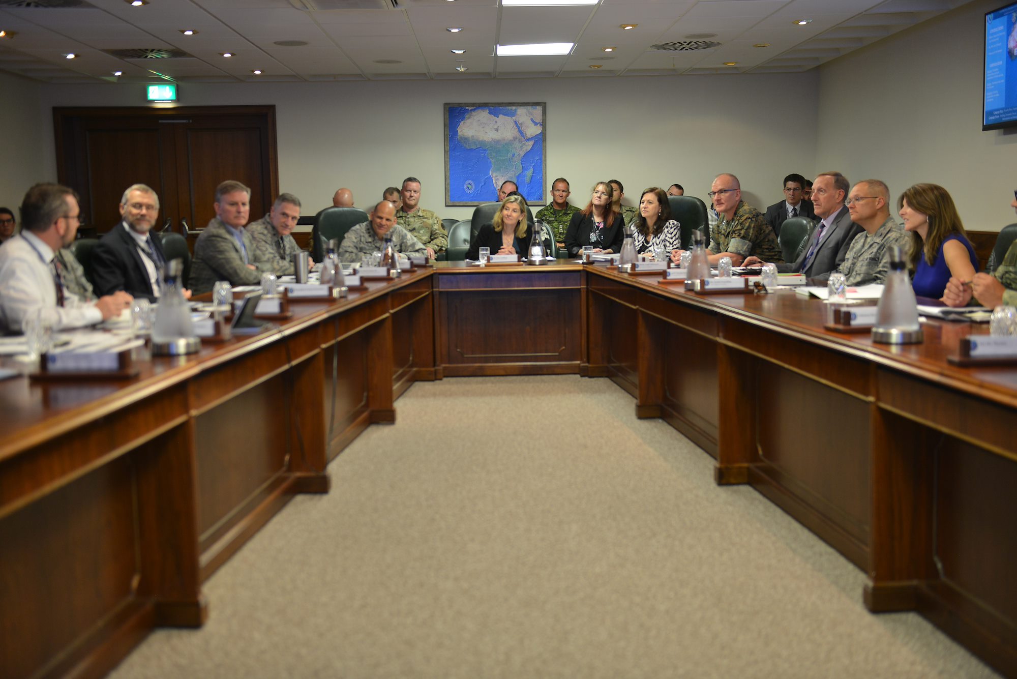 USIP President Visits AFRICOM; discussed conflict resolution in Africa