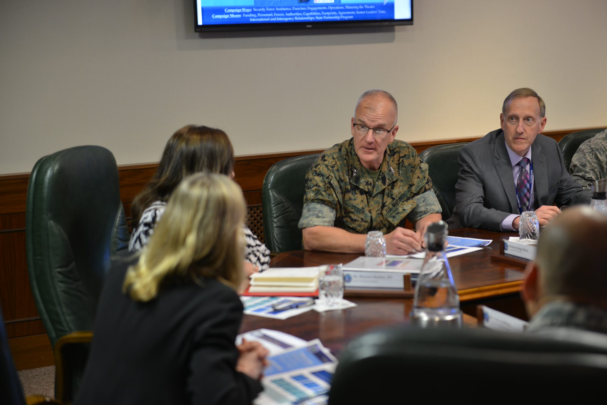 USIP President Visits AFRICOM; discussed conflict resolution in Africa