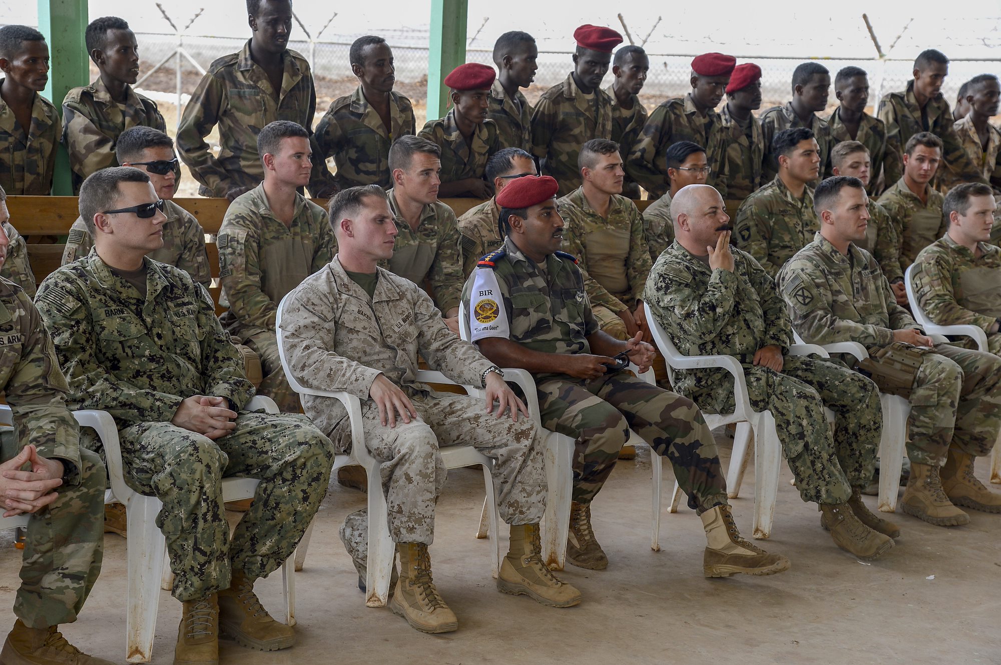 CJTF-HOA Reinforces Commitment to Djibouti’s Rapid Intervention Battalion