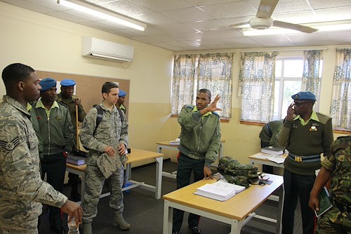 North Carolina Air National Guard security forces visit Botswana