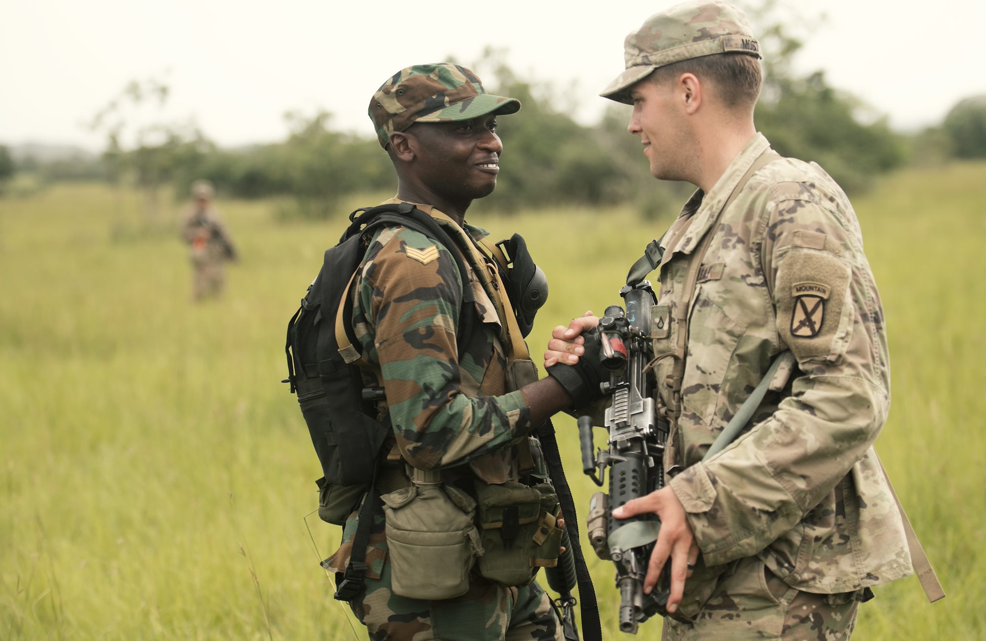 10th Mountain, Ghana Armed Forces participate in UA18 FTX
