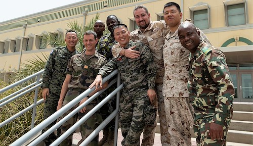 Kenyan Liaison Officer trains CJTF-HOA Staff