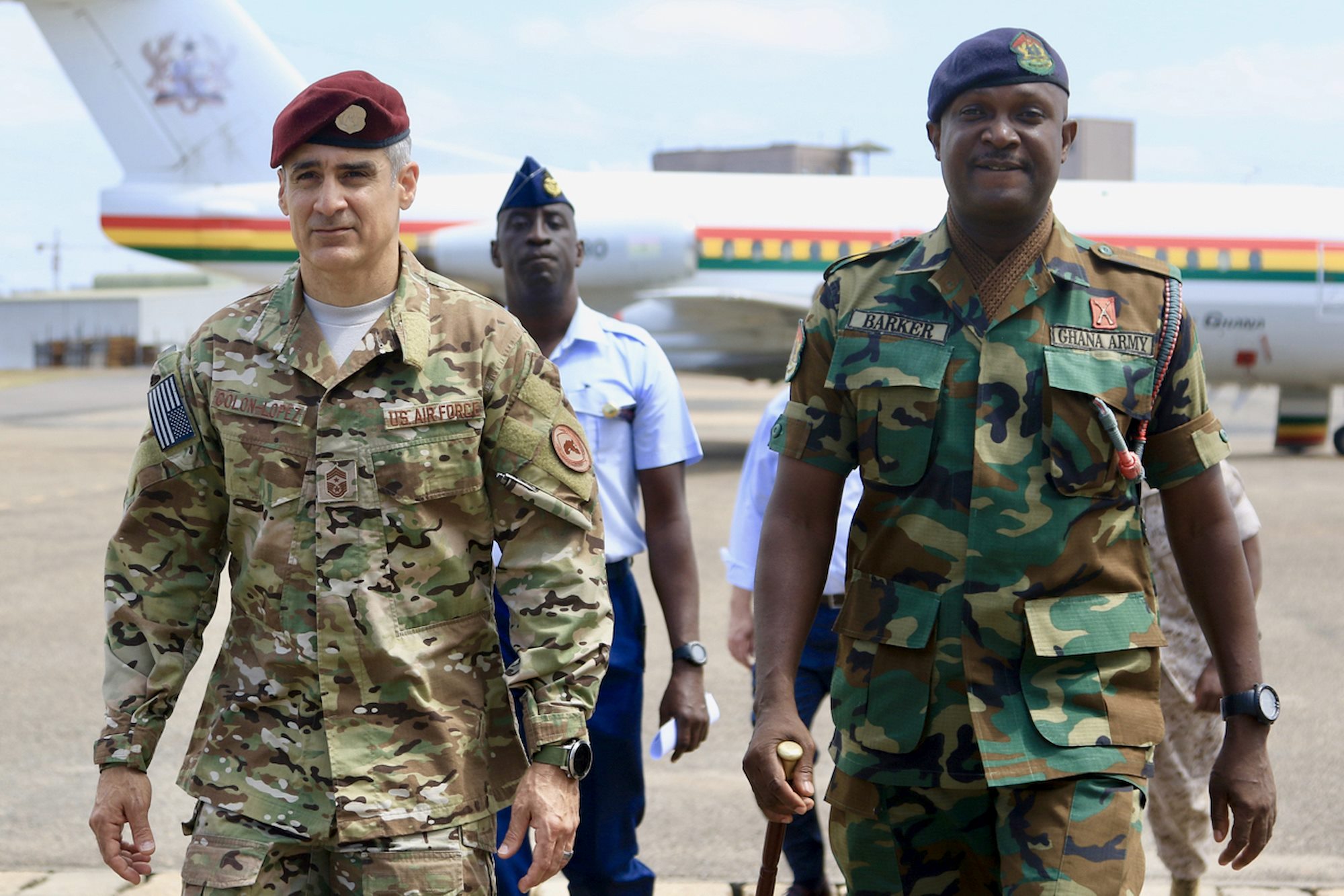 AFRICOM senior enlisted leader visits Ghana, aims to bolster senior NCO education integration