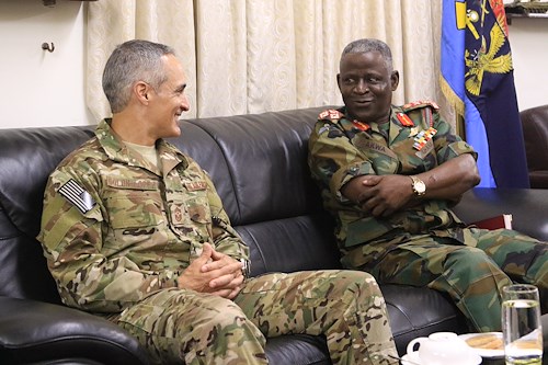 AFRICOM senior enlisted leader visits Ghana, aims to bolster senior NCO education integration