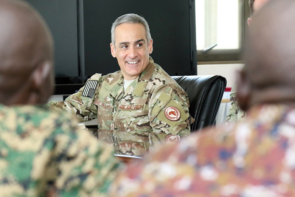 AFRICOM’s top NCO meets with Uganda Peoples’ Defence Force leaders