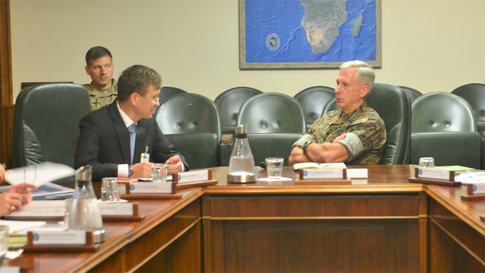 Director General of the EU military staff visits AFRICOM