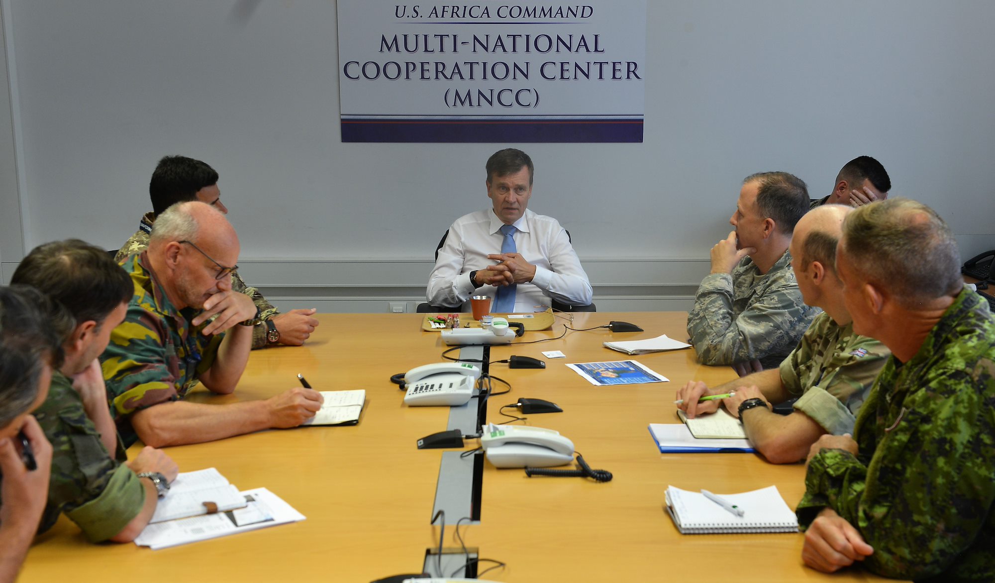 Director General of the EU military staff visits AFRICOM