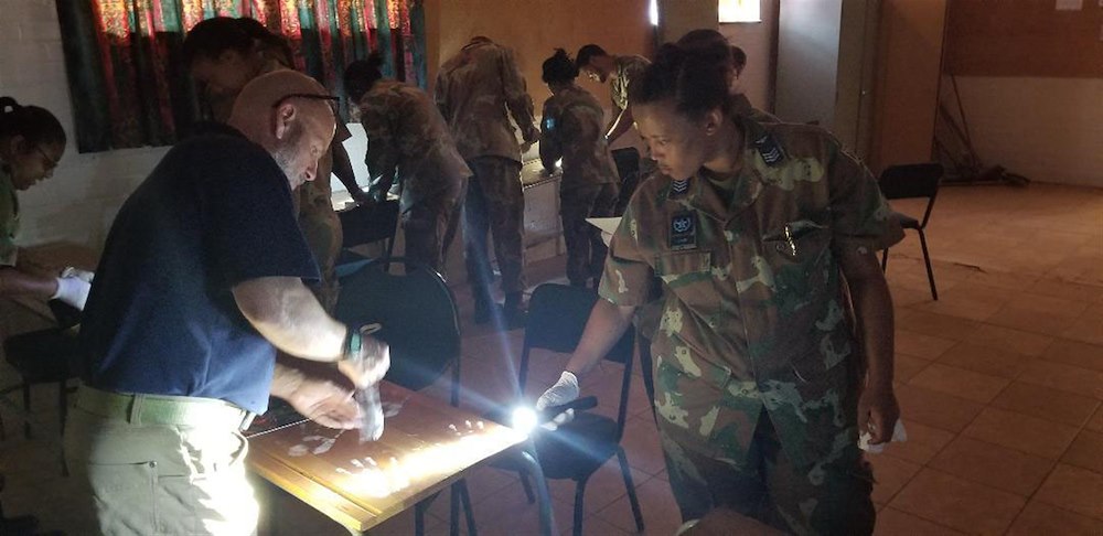 New York National Guard, South African MPs conduct exchange training