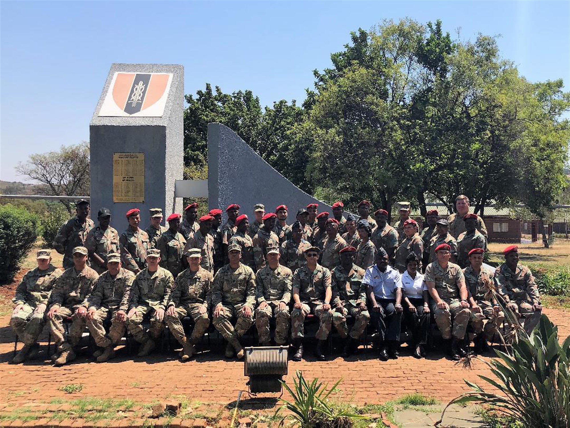 New York National Guard, South African MPs conduct exchange training