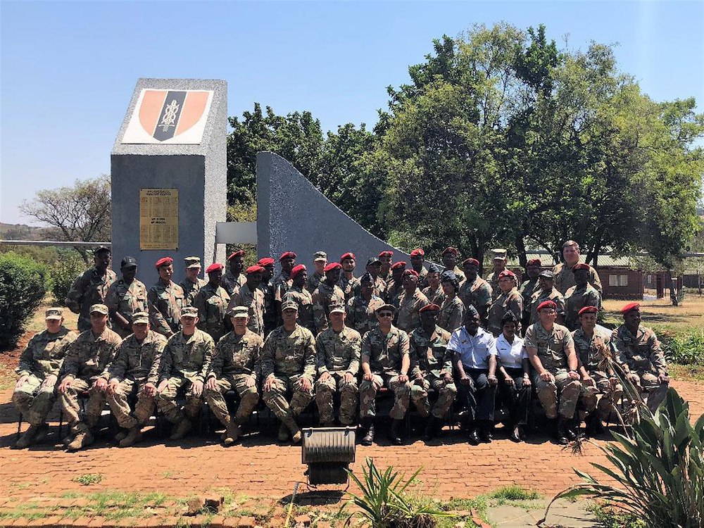 New York National Guard, South African MPs conduct exchange training