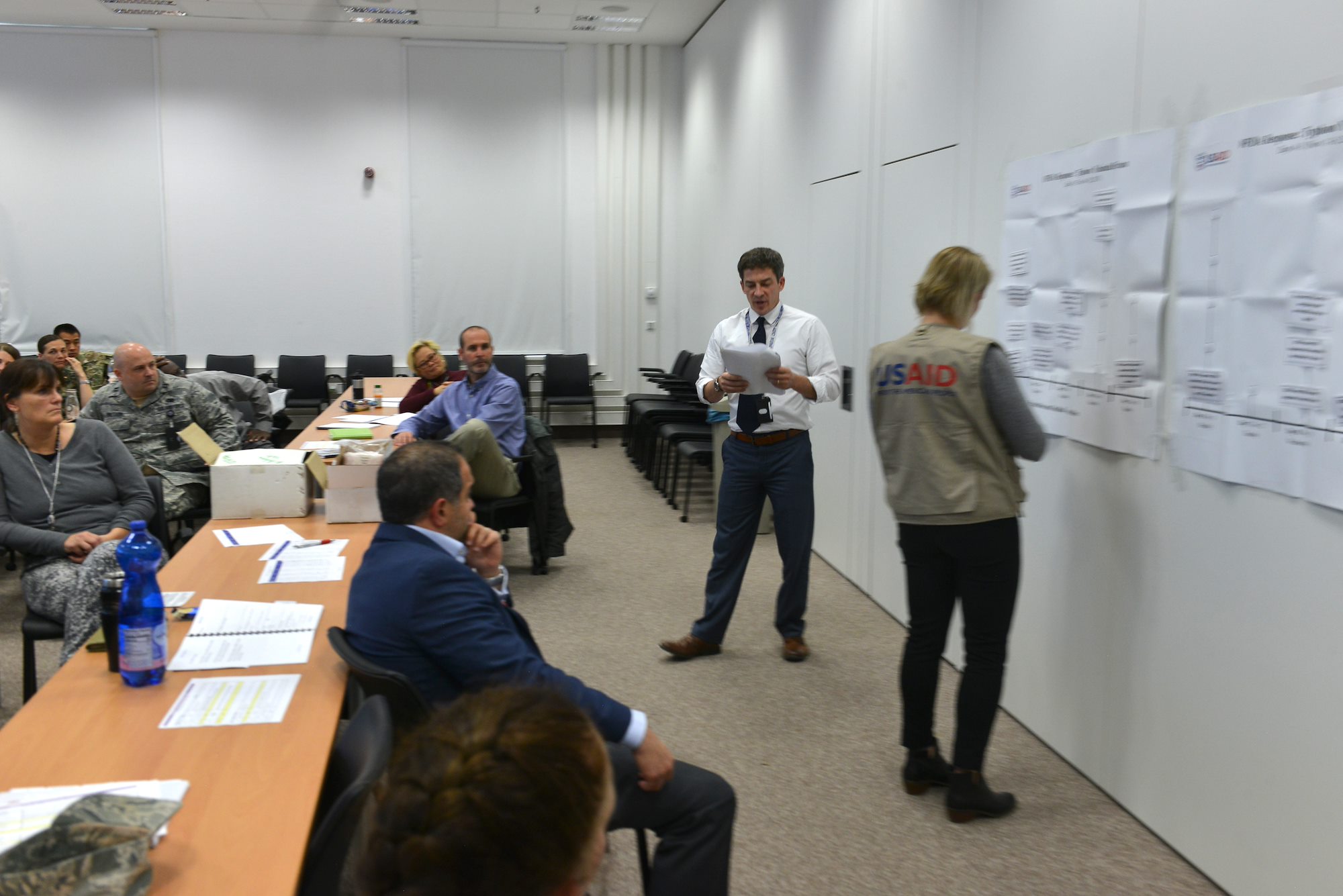 AFRICOM holds Joint Humanitarian Operations Course