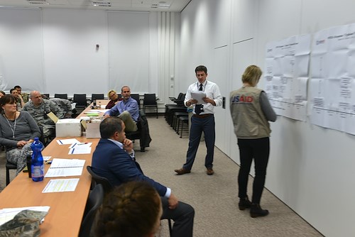 AFRICOM holds Joint Humanitarian Operations Course