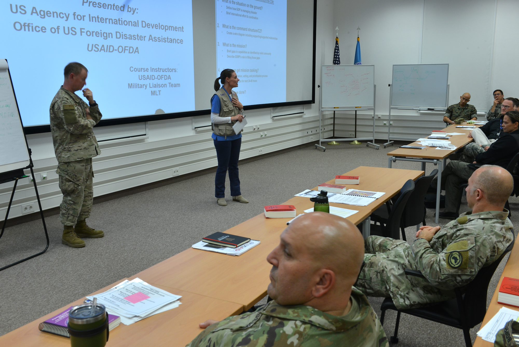 AFRICOM holds Joint Humanitarian Operations Course