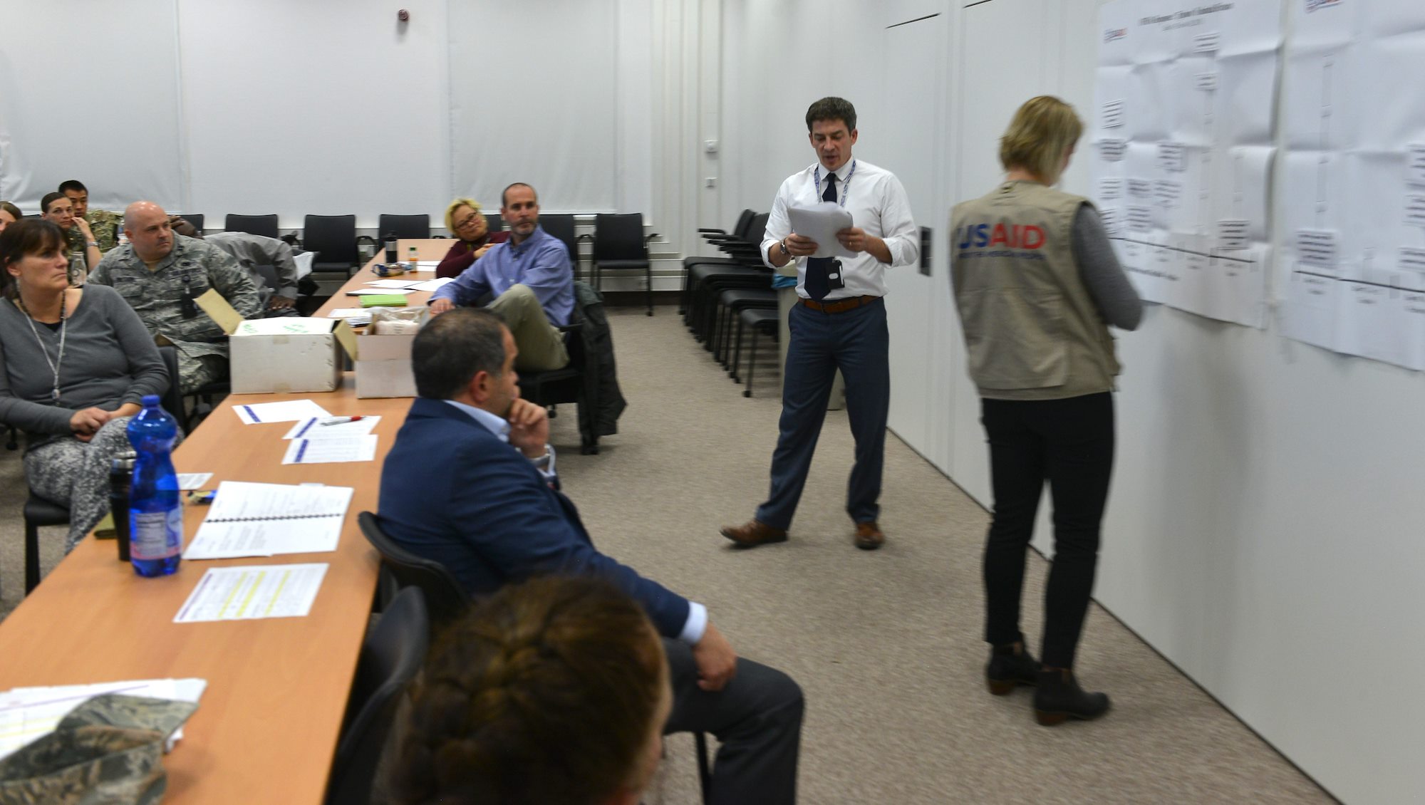 AFRICOM holds Joint Humantiarian Operations Course