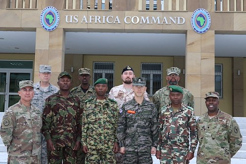 AFRICOM hosts foreign liaison officers from CJTF-HOA