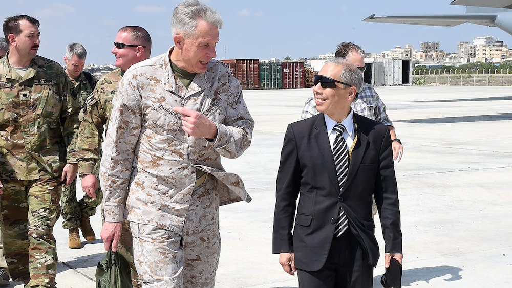 Commander of United States Africa Command Visits Somalia
