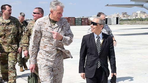 Commander of United States Africa Command Visits Somalia