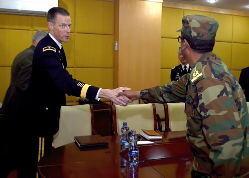 Assistant Secretary Nagy, Gen. Waldhauser meet with Ethiopian leaders