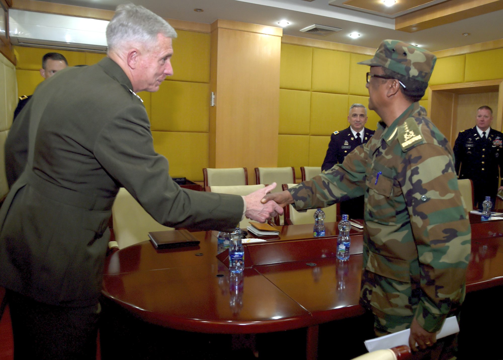 Assistant Secretary Nagy, Gen. Waldhauser meet with Ethiopian leaders
