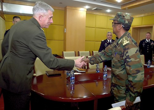 Assistant Secretary Nagy, Gen. Waldhauser meet with Ethiopian leaders