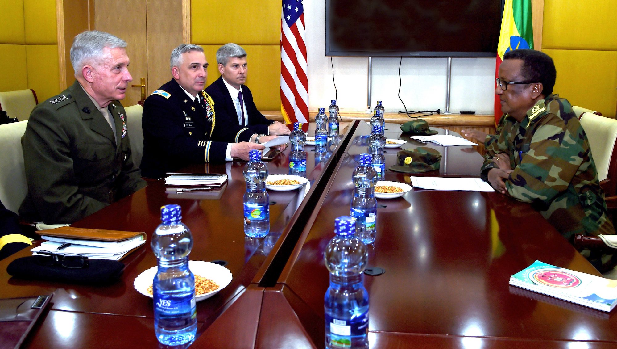Assistant Secretary Nagy, Gen. Waldhauser meet with Ethiopian leaders