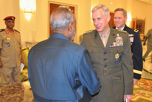 AFRICOM Commander meets with Djiboutian President, key leadership