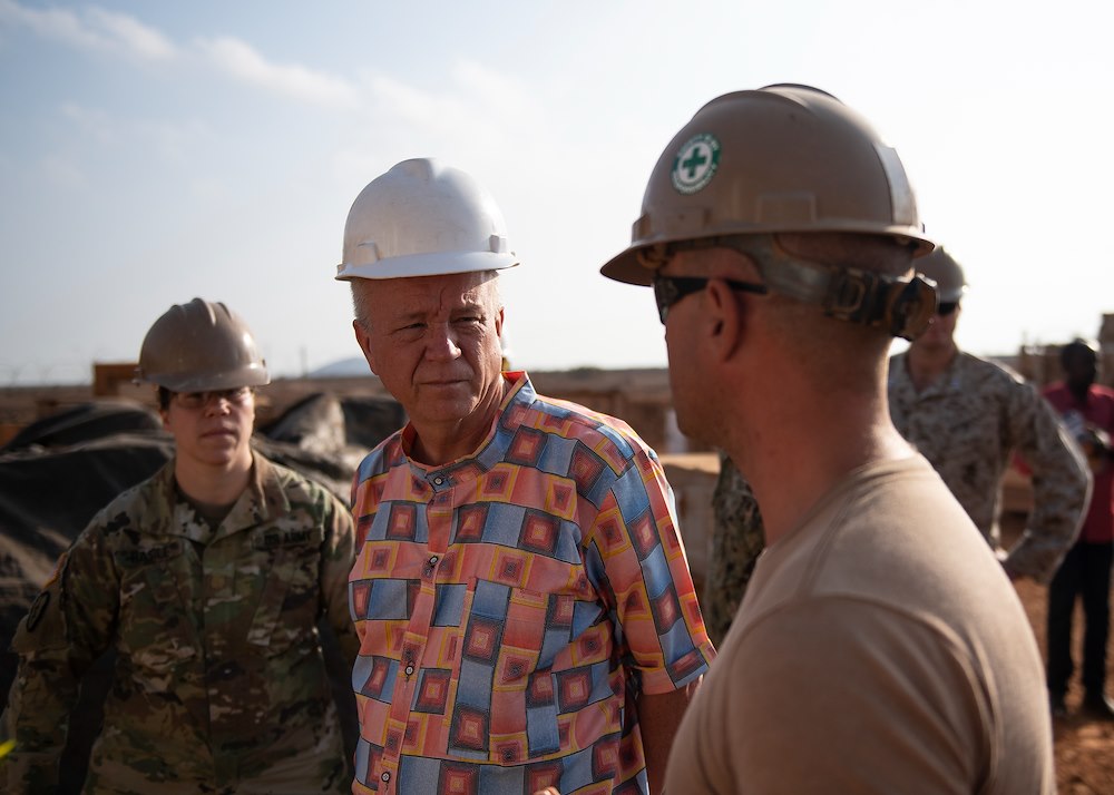 U.S. Ambassador to Djibouti visits Ali Oune Medial Clinic site