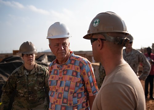 U.S. Ambassador to Djibouti visits Ali Oune Medial Clinic site