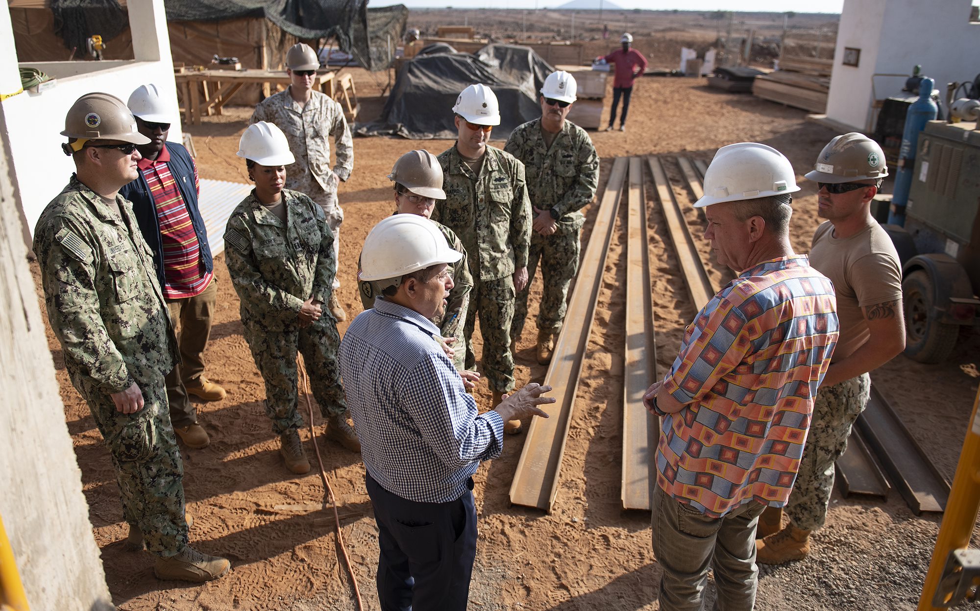 U.S. Ambassador to Djibouti visits Ali Oune Medial Clinic site
