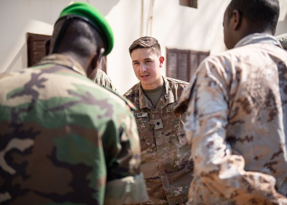 Africa Data Sharing Network information exchange prepares Djiboutian soldiers for deployment to Somalia